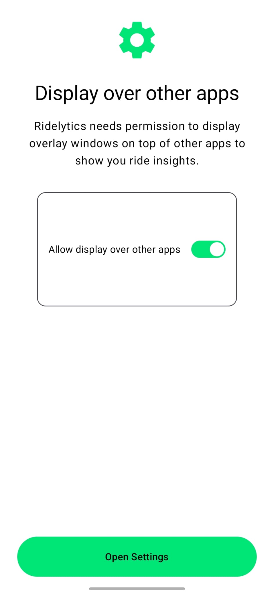 Step 2: Overlay Request